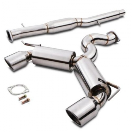 ligne d\'échappement inox Audi TT (8N) 1,8l Turbo 225cv