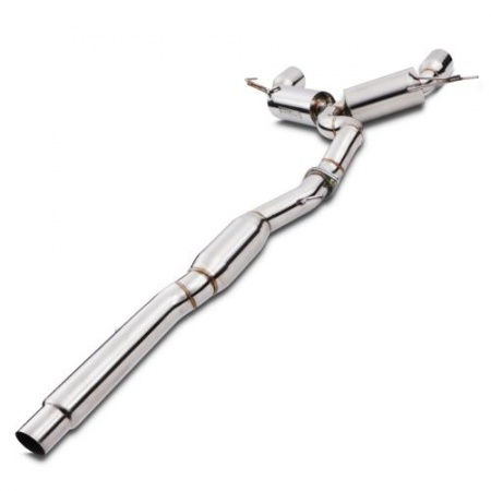 ligne d\'échappement inox Audi TT (8N) 1,8l Turbo 225cv