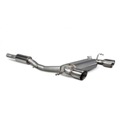 ligne d\'�chappement inox Audi TT (8N) Quattro 3,2l V6 (Resonated)