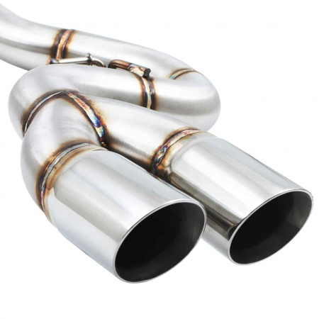 Ligne d\'échappement inox BMW 118d / 120d / 123d E82