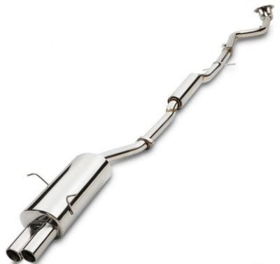 ligne d\'�chappement inox BMW 316i + 318i E46