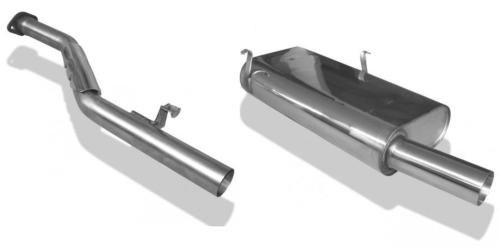 Ligne d\'�chappement inox BMW 318is E30