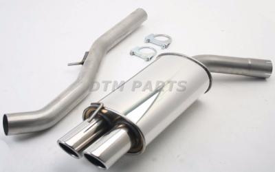 Ligne d\'�chappement inox BMW 320d E46