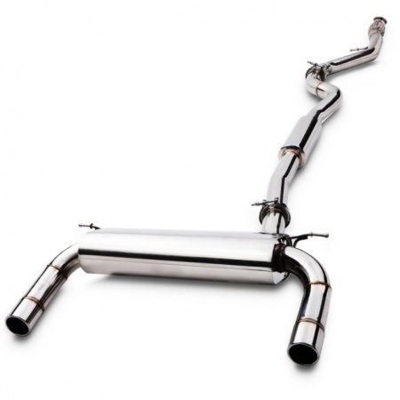 Ligne d\'échappement inox BMW 435i F32 / F33 / F36