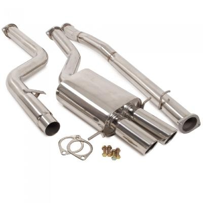 ligne d\'échappement inox BMW 530d E60