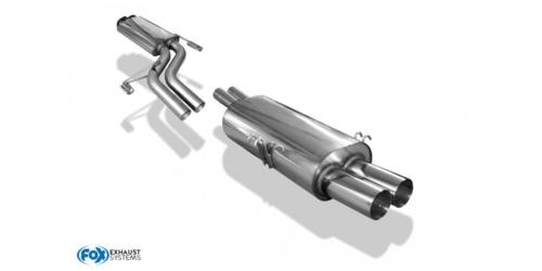 ligne d\'�chappement inox BMW 740i E32