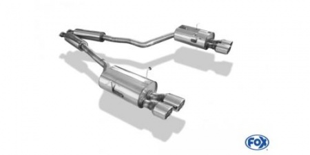 ligne d\'échappement inox BMW 850i E31