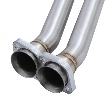 Ligne d\'échappement inox BMW E30 6 cylindres