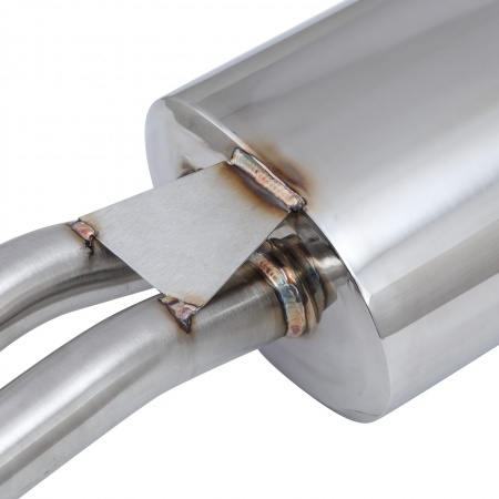Ligne d\'échappement inox BMW E30 6 cylindres