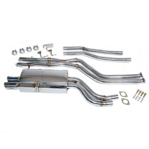 Ligne d\'�chappement inox BMW E46 6cylindres M54