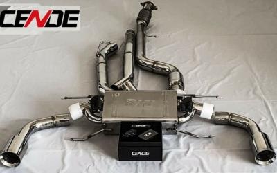 Ligne d\'�chappement inox CENDE avec clapets - Alfa Romeo Giulia 2,0l Turbo
