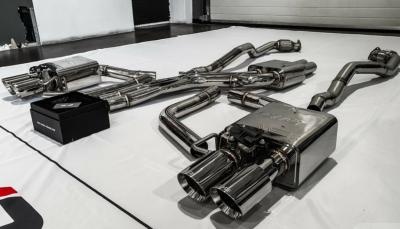 Ligne d\'�chappement inox CENDE avec clapets - Audi S5 B8 / B8.5