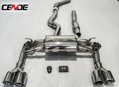 Ligne d\'�chappement inox CENDE avec clapets - BMW 335i F30 (2011-2015)