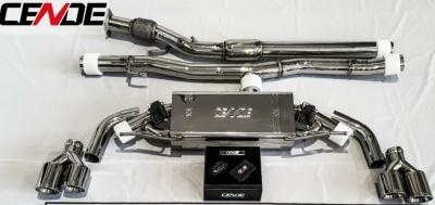Ligne d\'�chappement inox CENDE avec clapets - Mercedes A35 AMG (2018+)