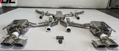 Ligne d\'�chappement inox CENDE avec clapets - Mercedes C63 AMG W204