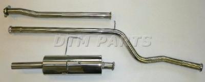 Ligne d\'�chappement inox Citroen Saxo VTS 8v / 16v