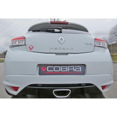 Ligne d\'&eacute;chappement inox COBRA - Renault Megane 3 RS 250 / 265 
