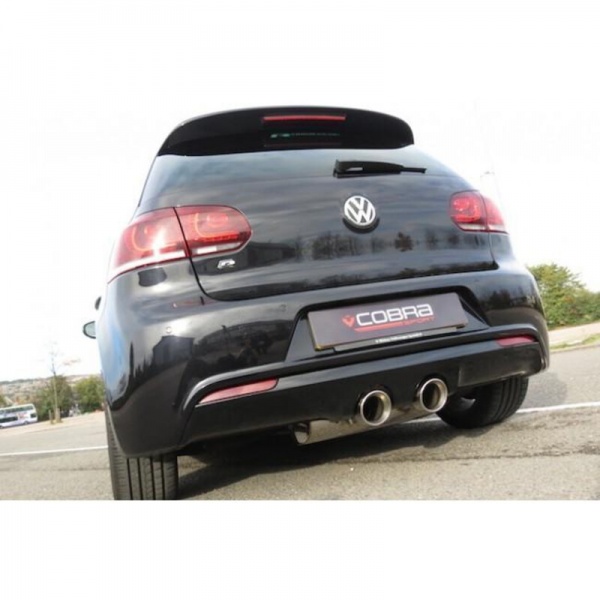 Ligne d\'�chappement inox COBRA - VW Golf 6 R