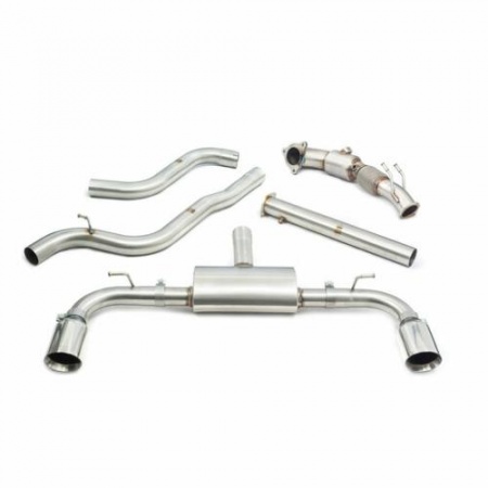 Ligne d\'échappement inox complète COBRA - Ford Focus ST mk4 (cata sport)
