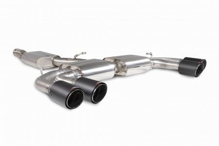 ligne d\'&eacute;chappement inox Cupra Formentor 2,0l TSI 4drive 310 (avec interm&eacute;diaire) sorties Ascari carbone