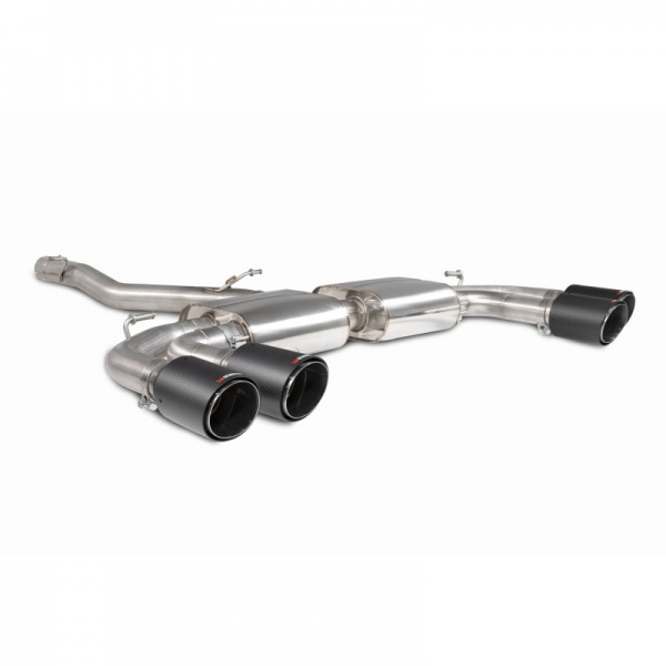 ligne d\'�chappement inox Cupra Formentor 2,0l TSI 4drive 310 (sans interm�diaire) sorties Ascari carbone