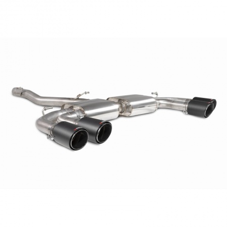 ligne d\'&eacute;chappement inox Cupra Formentor 2,0l TSI 4drive 310 (sans interm&eacute;diaire) sorties Ascari carbone