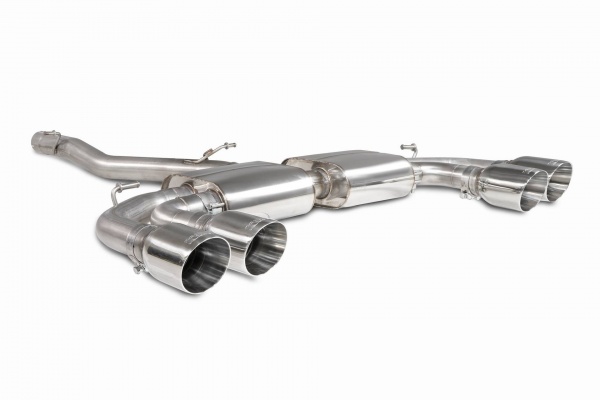 ligne d\'�chappement inox Cupra Formentor 2,0l TSI 4drive 310 (sans interm�diaire) sorties polies