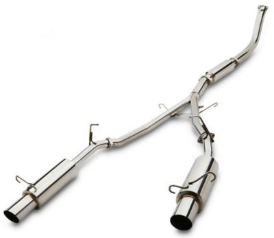 Ligne d\'�chappement inox Duplex - Mazda RX7 FC3S