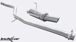 Ligne d\'�chappement inox Fiat Panda 100hp