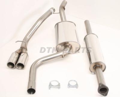 Ligne d\'�chappement inox Ford Focus mk2 1,4l et 1,6l
