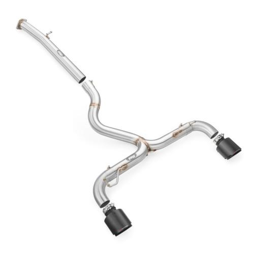 Ligne d\'�chappement inox full tube Toyota Yaris GR