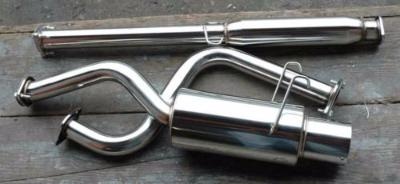 Ligne d\'�chappement inox Honda Civic CRX Delsol