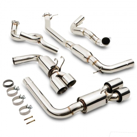 Ligne d\'échappement inox Honda Civic Type R FK2 (RHD)