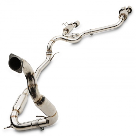 Ligne d\'échappement inox Honda Civic Type R FK2 (RHD)