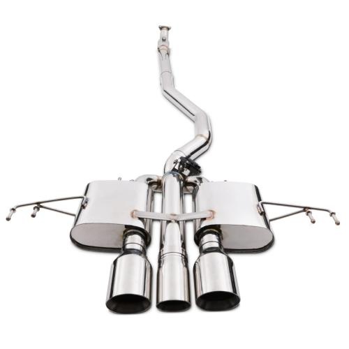 Ligne d\'�chappement inox Honda Civic Type R FK8 RHD avec valve t�l�command�