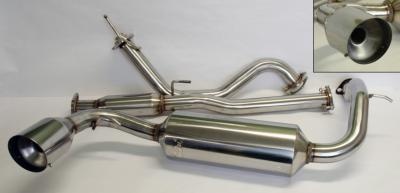 Ligne d\'�chappement inox Honda CRX 1988-1991