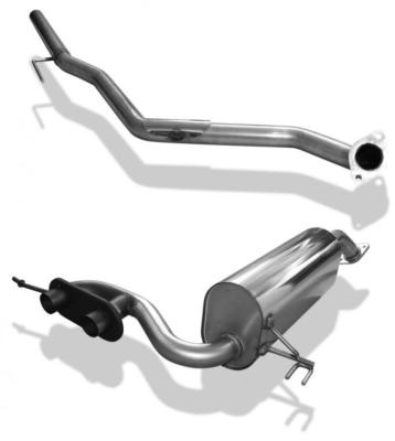 Ligne d\'échappement inox Hyundai Veloster