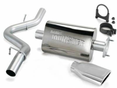 Ligne d\'�chappement inox Jeep Wrangler (TJ) 2000-2003