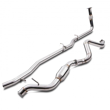 ligne d\'échappement inox Land Rover Defender 110 TD5 1998-2007