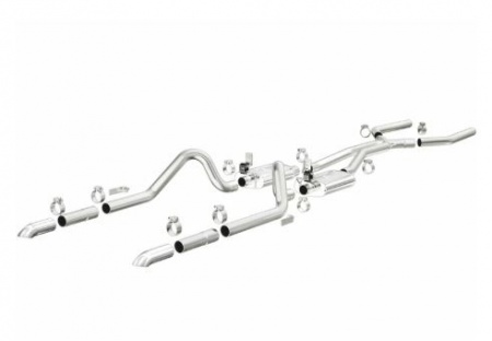 Ligne d\'échappement inox Magnaflow - Ford Mustang GT V8 (1964-1966)