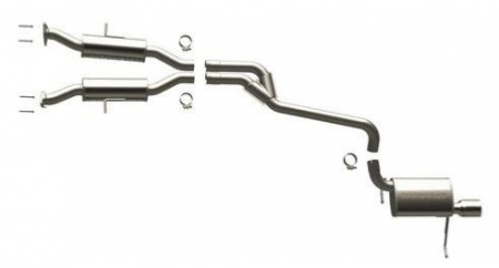 Ligne d\'échappement inox Magnaflow - Jeep Grand Cherokee V6 3,6l 2011-2013