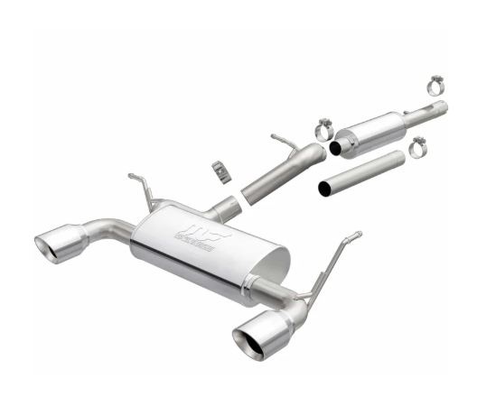 Ligne d\'�chappement inox Magnaflow - Jeep Wrangler 3,6l 2012-2018