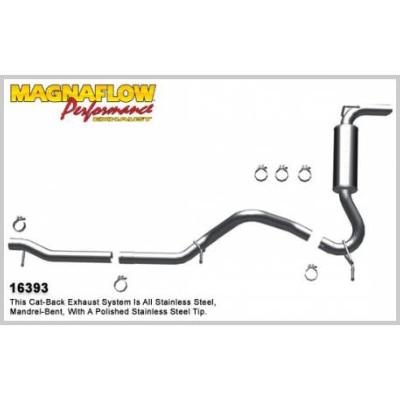 Ligne d\'échappement inox Magnaflow - Jeep Wrangler JK 3,8l