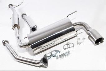 Ligne d\'�chappement inox Mazda MX-5 1,6l NA MK1