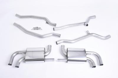 Ligne d\'�chappement inox Milltek - Porsche Cayenne Turbo 958