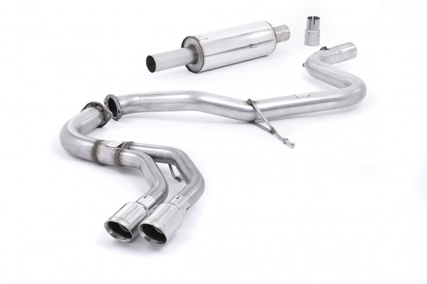 Ligne d\'�chappement inox Milltek Audi A3 8V (3 portes et Sportback) 2,0l TDI 184 FWD
