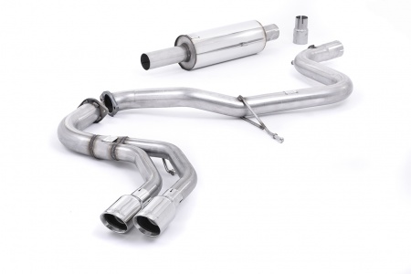 Ligne d\'&eacute;chappement inox Milltek Audi A3 8V (3 portes et Sportback) 2,0l TDI 184 FWD