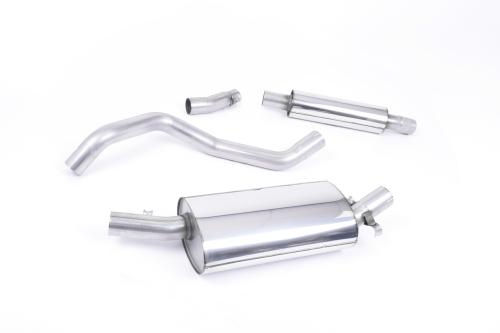 Ligne d\'�chappement inox Milltek Resonated - VW Golf 1 GTI