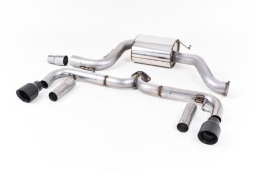 Ligne d\'�chappement inox Milltek Volkswagen Coccinelle 2,0l TSI (sorties Cerakote black)
