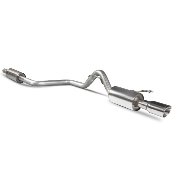 ligne d\'�chappement inox Mitsubishi Colt CZT (avec interm�diaire)